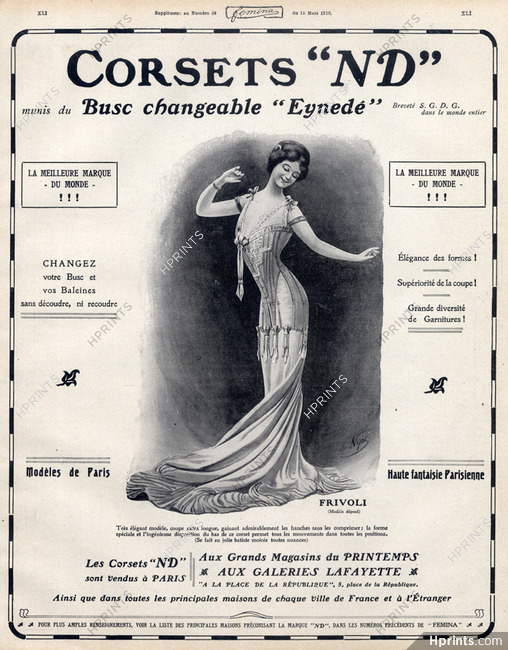 Corset ND (Corsetmaker) 1910