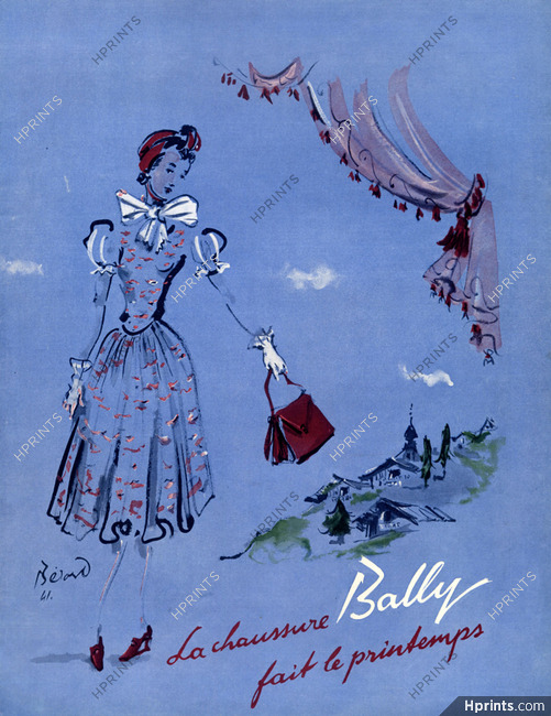 Bally (Shoes) 1941 Christian Bérard, Handbag