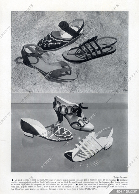 Perugia (Shoes) 1934 Sandales