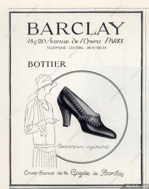 Barclay (Shoes) 1927