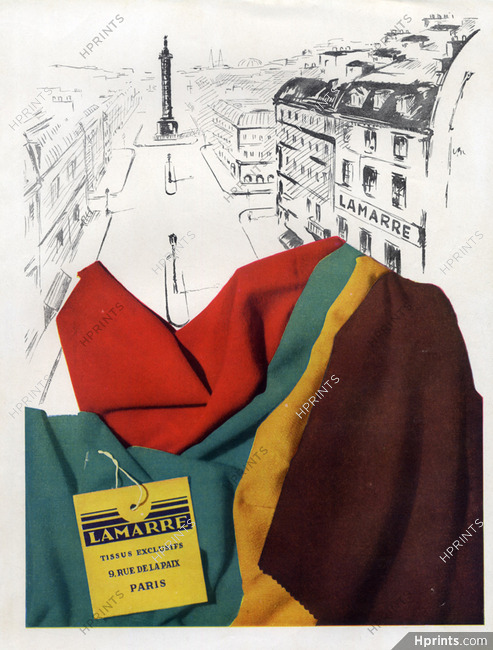 Lamarre 1948 Place Vendôme, Rue de la Paix
