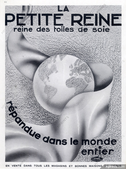 La Petite Reine (silk) 1930 Chatillon Mouly Roussel