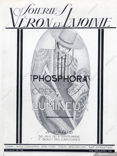 Véron & Lajoinie (Fabric) 1929 Torero