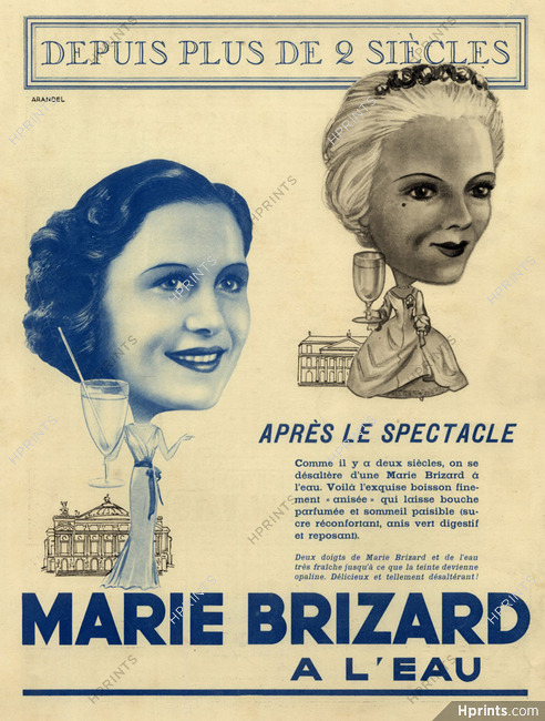 Marie Brizard (Liquor) 1939