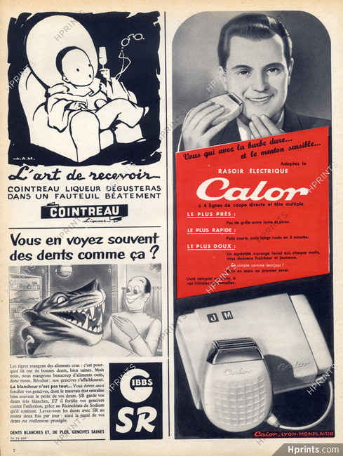 Cointreau (Drinks) 1953 Jean Adrien Mercier, L'art de Recevoir