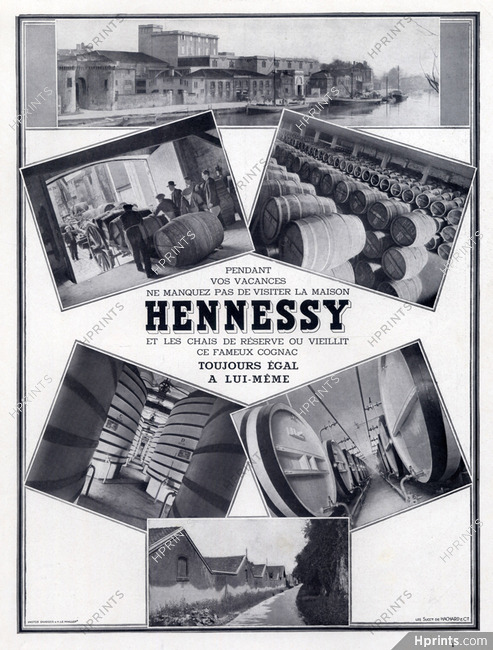 Hennessy (Cognac) 1934 Factory