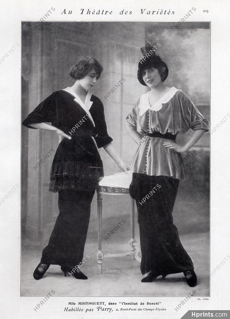 Mistinguett 1913 Dresses Parry (Couture)