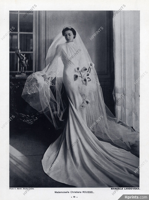 1940 wedding dress