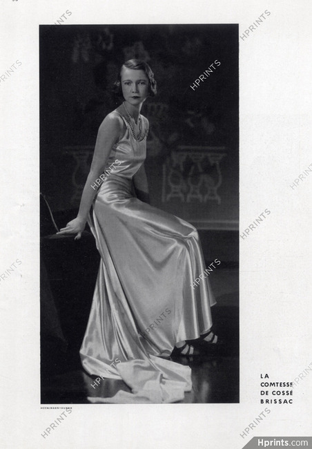 Comtesse de Cossé Brissac 1930