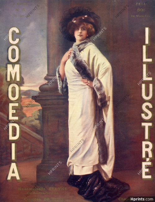 Drecoll 1909 Miss Felyne, Hat Lewis