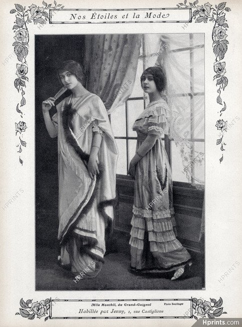 Jenny (Couture) 1912 Miss Monthil