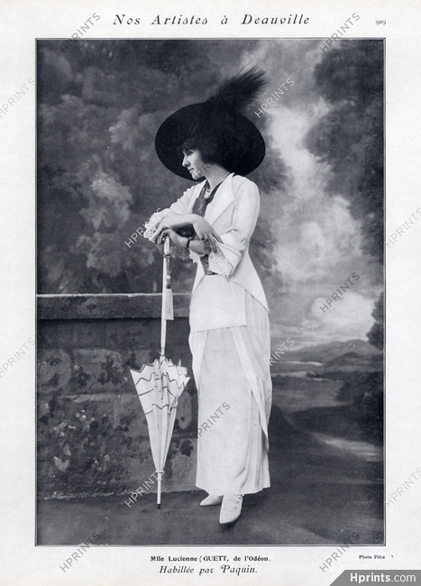 Paquin 1912 Lucienne Guett