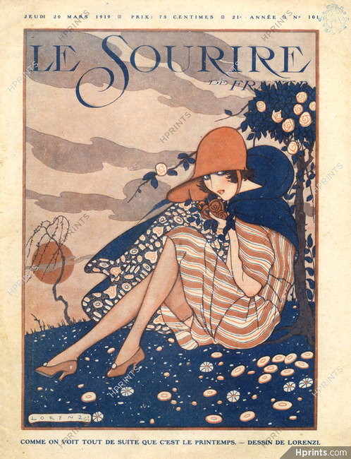 Lorenzi 1919 Attractive Girl, Printemps
