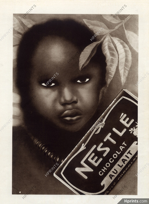 Nestlé (Chocolates) 1936 African Girl
