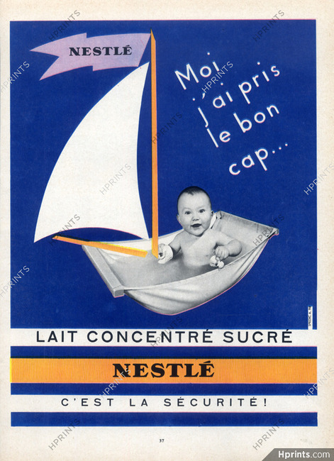 Nestlé (Chocolates) 1956 Baby