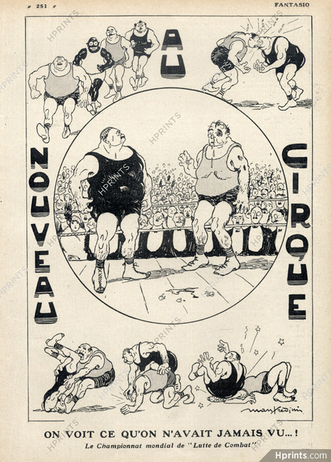 Manfredini 1913 New Circus, Lutte de combat