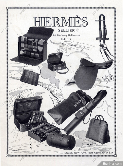Hermès (Luggage) 1925 Saddle, Toiletries Bag, Handbag