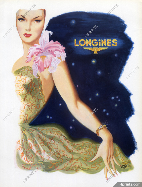 Longines (Watches) 1948 Henri Mercier
