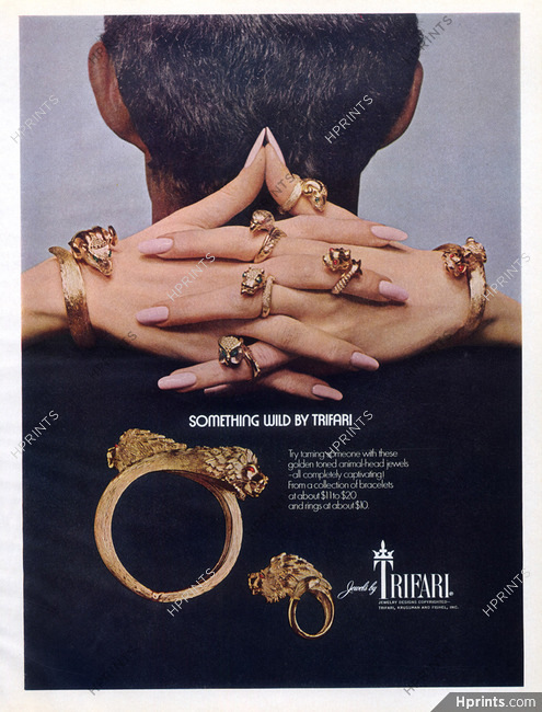 Trifari 1960 Animal-head & Bracelet Jewels
