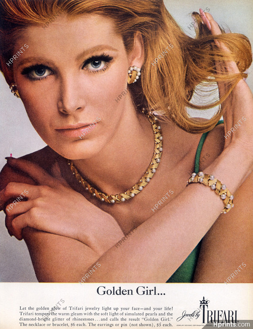 Trifari (Jewels) 1966 Golden Girl