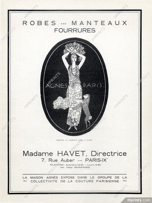 Maison Agnès (Madame Havet) 1925 Mario Simon