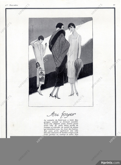 Candau 1924 Fashion Illustration