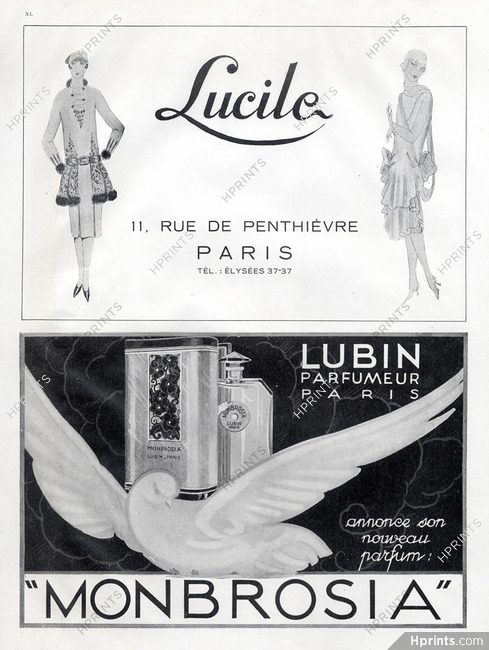 Lucile (Lady Duff Gordon) 1925 Fashion Illustration