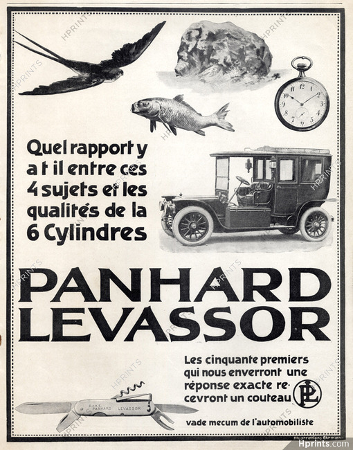 Panhard & Levassor 1910 Ehrmann
