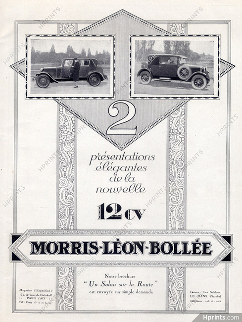 Morris-Léon-Bollée (Cars) 1926