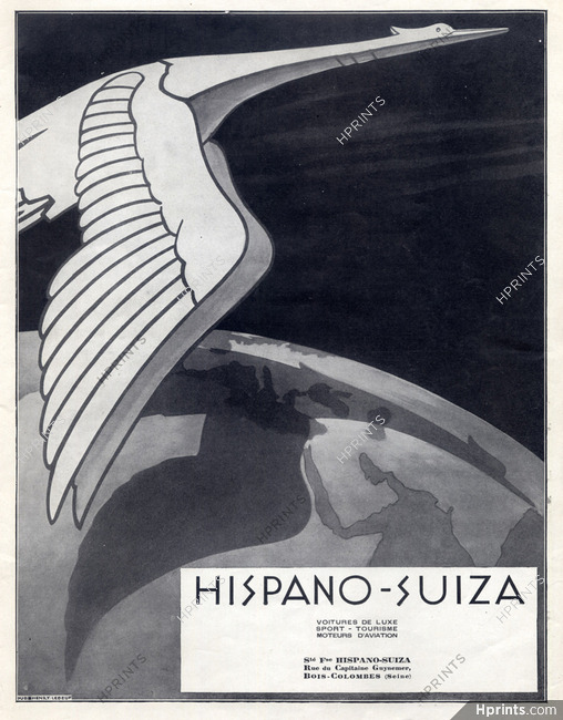 Hispano Suiza (Cars) 1927 Bird