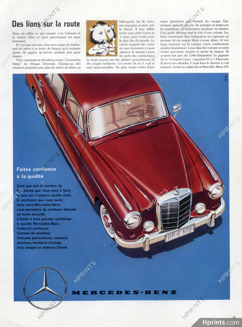 Mercedes-Benz (Cars) 1959