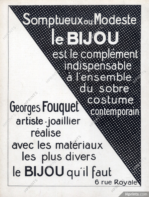 Georges Fouquet 1927