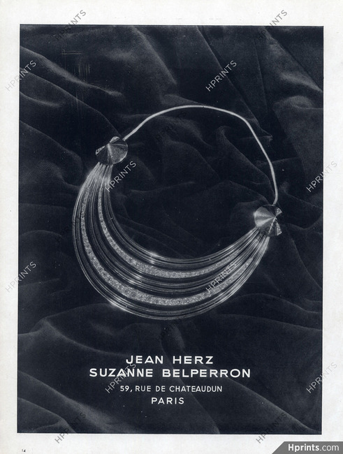 Jean Herz Suzanne Belperron (Jewels) 1948 Necklace