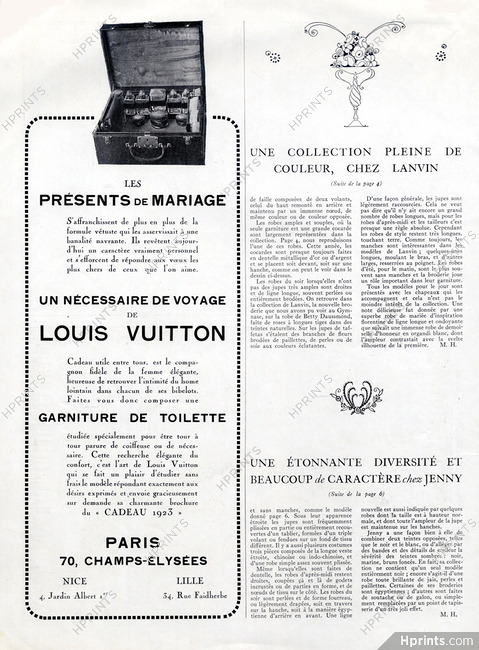 Louis Vuitton 1923 Toiletrie Bag — Travel goods
