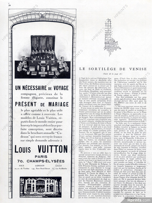Louis Vuitton 1924 Nécessaire de Voyage, Store