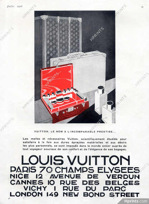 Louis Vuitton 1928 Vuitton, le nom à l'incomparable prestige