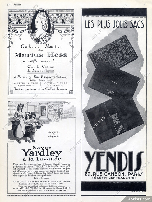 Yendis (Handbags) 1925