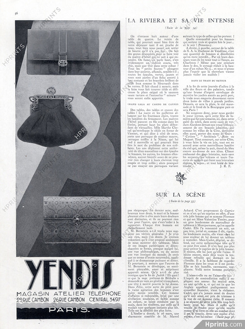 Yendis (Handbags) 1926