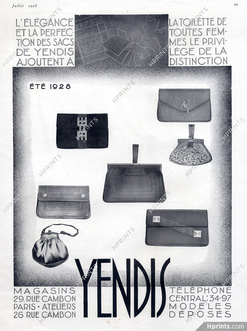 Yendis (Handbags) 1928
