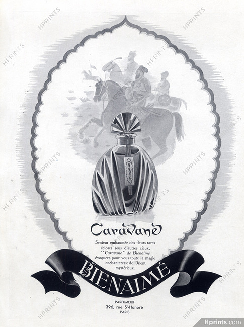 Bienaimé (Perfumes) 1938 Caravane