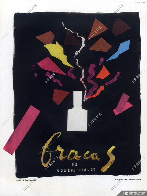 Robert Piguet (Perfumes) 1947 Fracas