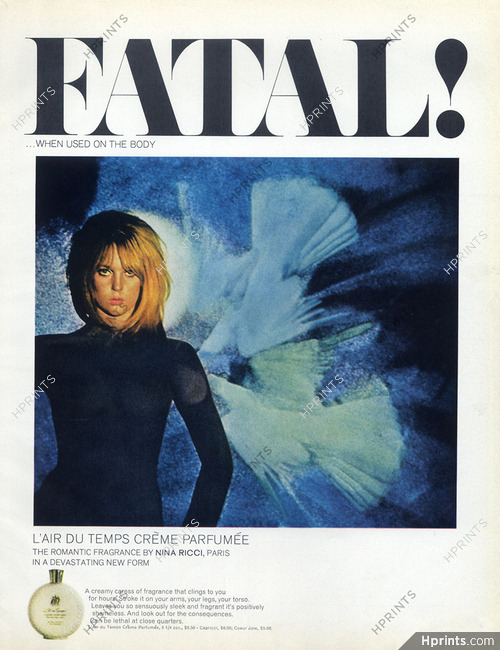 Nina Ricci (Perfumes) 1966 L'Air du Temps, for the Body Romantic Fragrance