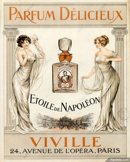 Viville (Perfumes) 1912 Etoile de Napoléon, Opéra Garnier