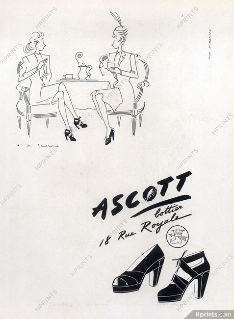 Ascott (Shoes) 1945 Raymond de Lavererie