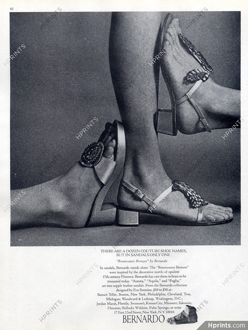 Bernardo (Shoes) 1960 Sandals