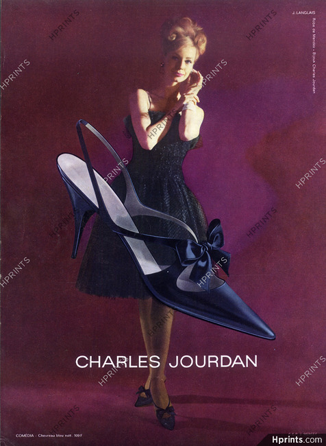Charles Jourdan (Shoes) 1963 Langlais