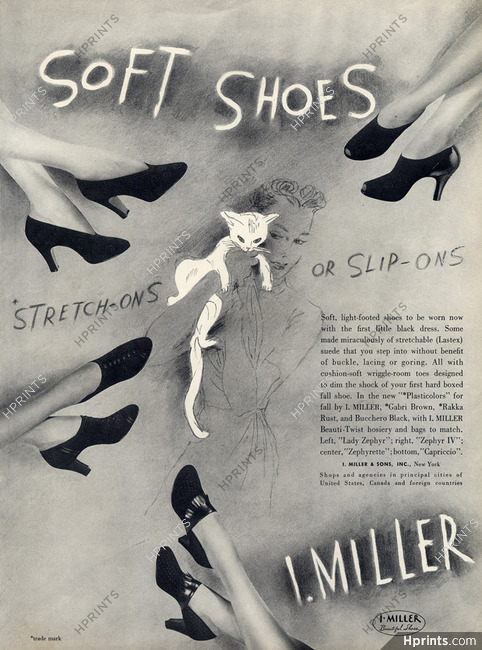 I. Miller (Shoes) 1938 Cat