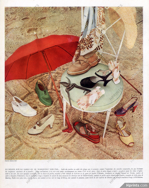 Hermès, Hellstern, Léandre, Bunting, Drettas (Shoes) 1946