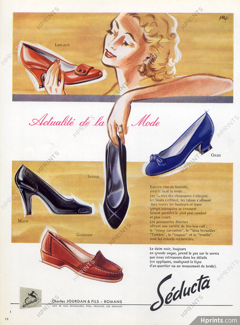 Seducta (Shoes) 1954
