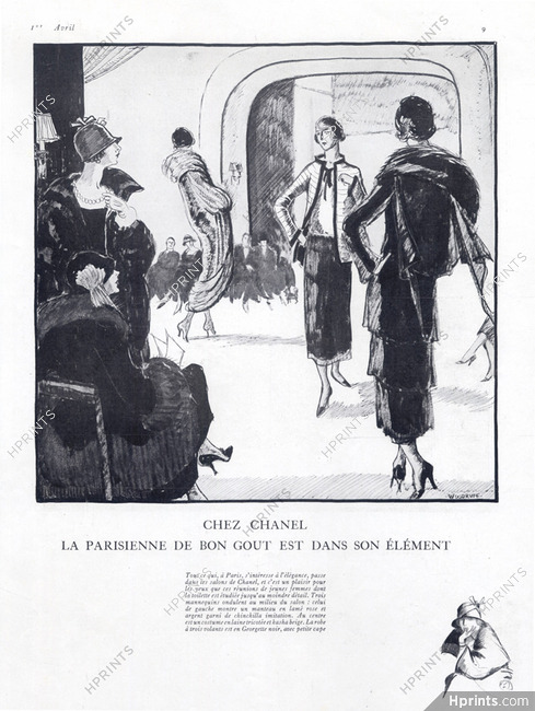 Chanel 1923 Woodruff Porter, Fashion show